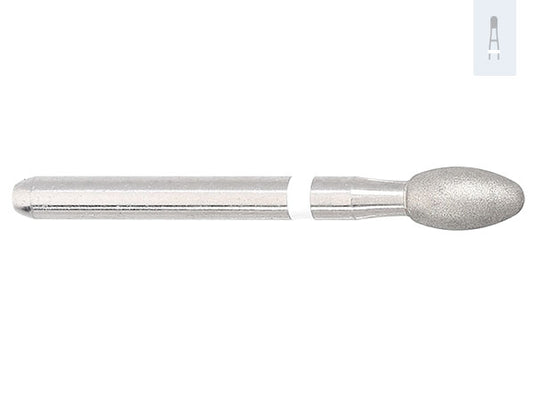 379UF (OSD1UF) diamond finishing bur for occlusal/lingual finishing during crown preparation