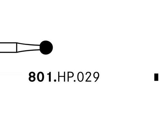 Komet 801.HP.029 Diamond Preparation Bur