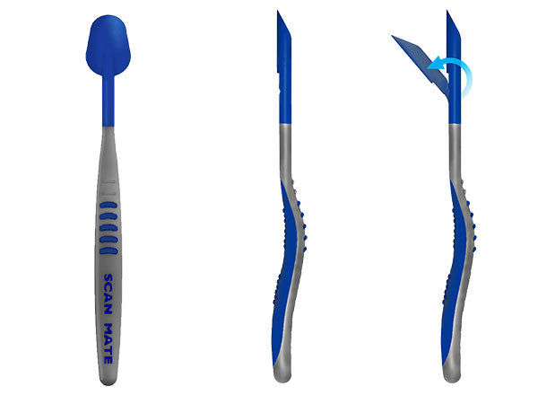 Load image into Gallery viewer, Armor Dental Scan Mate Blue Retraction Instrument