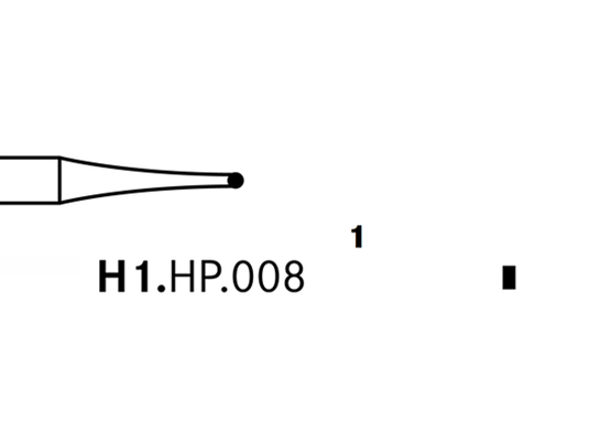 Komet H1.HP.008 Carbide Bur