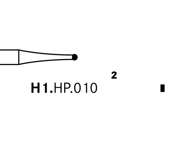 Load image into Gallery viewer, Komet H1.HP.010 Carbide Bur
