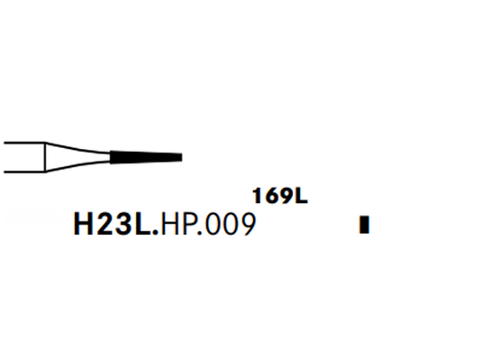 H23L.HP.009 Tapered Tungsten Carbide Laboratory Bur