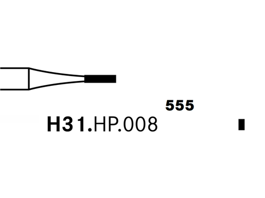 Komet H31.HP.008 Carbide Laboratory  Bur