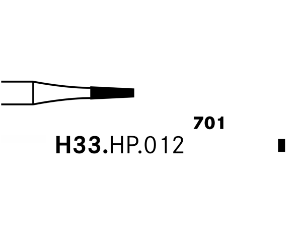 Load image into Gallery viewer, Komet H33.HP.012 Carbide Bur