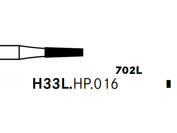 Load image into Gallery viewer, Komet H33L.HP.016 Carbide Laboratory Bur