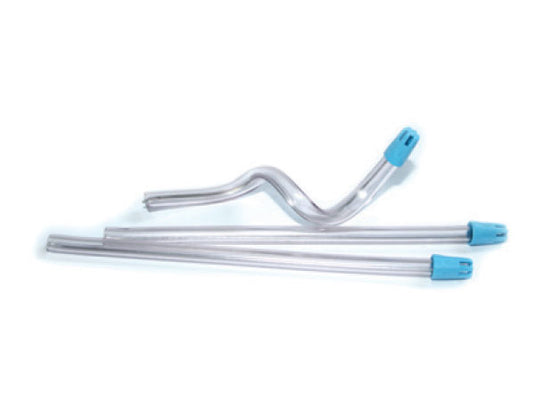 Medicom SafeBasics Saliva Ejectors clear with blue tip