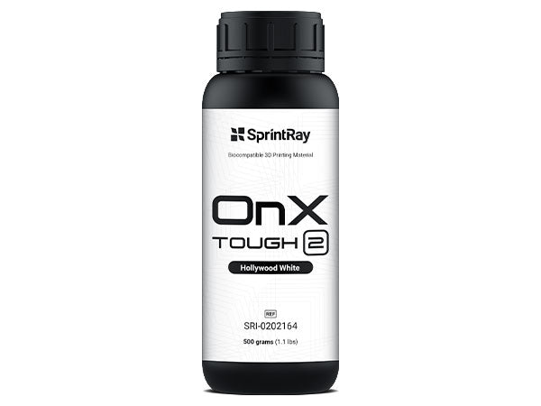 Load image into Gallery viewer, OnX Tough 2 printing resin in shade Hollywood White