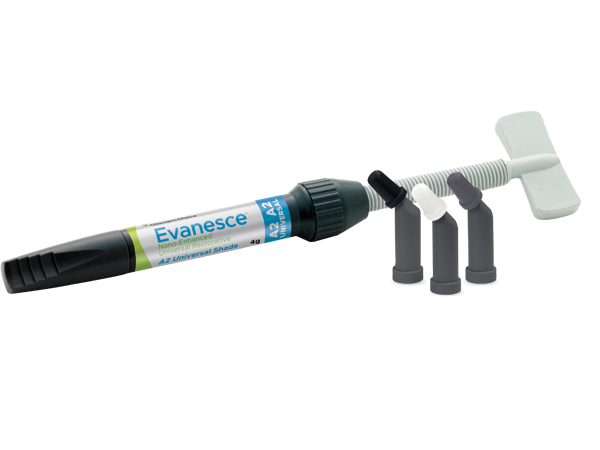 Load image into Gallery viewer, Clinician's Choice Evanesce Nano-Enhanced Universal Restorative Composite Refills syringe and compules