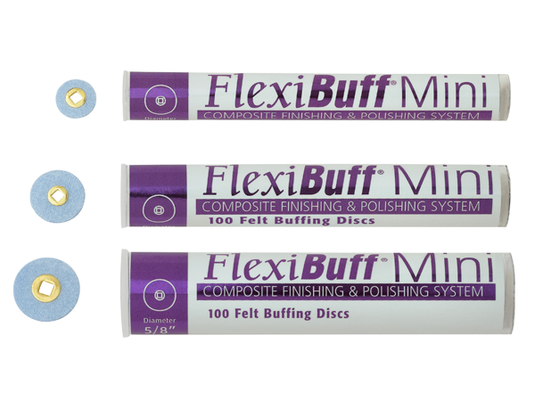 Cosmedent FlexiBuff Felt Buffing Discs