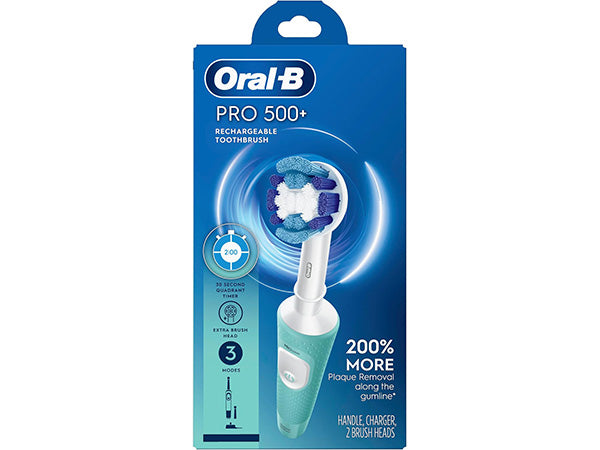 Load image into Gallery viewer, Oral-B Pro 500+ Rechargeable Tooth Brush