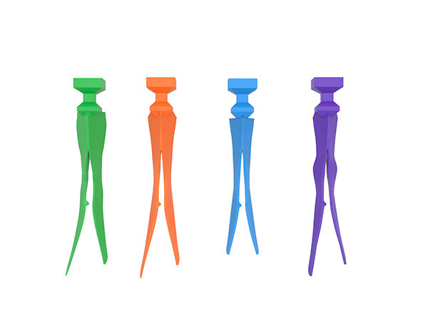 Chargez l'image dans la visionneuse de la galerie, quad matrix wedges all colors vertical