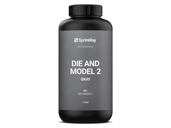 Load image into Gallery viewer, sprintray die and model 2 gray shade