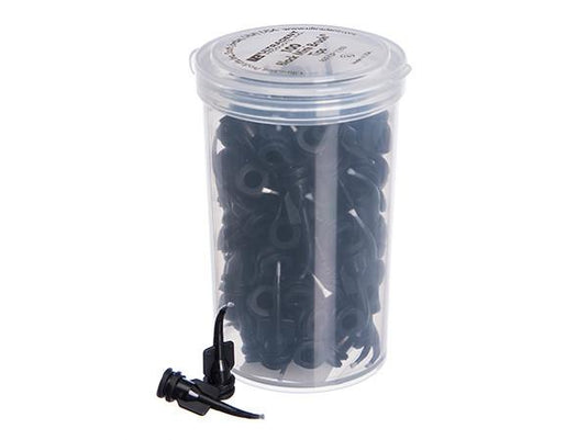 Black Mini Brush Tips 100-Pack