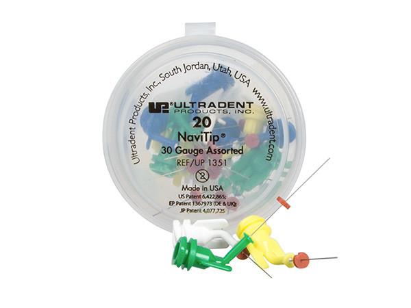 Chargez l'image dans la visionneuse de la galerie, Ultradent NaviTips 30 Gauge Assorted Lengths 20-Pack