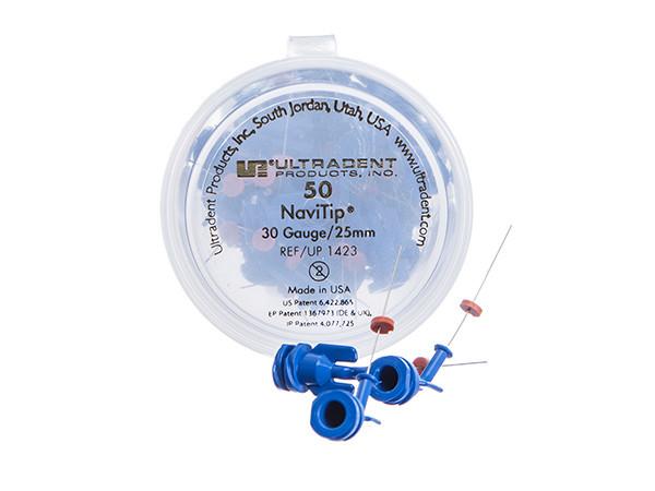 Chargez l'image dans la visionneuse de la galerie, Ultradent NaviTips 30 Gauge 25mm Tip Blue 50-Pack