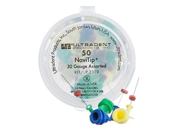 Chargez l'image dans la visionneuse de la galerie, Ultradent NaviTips 30 Gauge Assorted Lengths 50-Pack