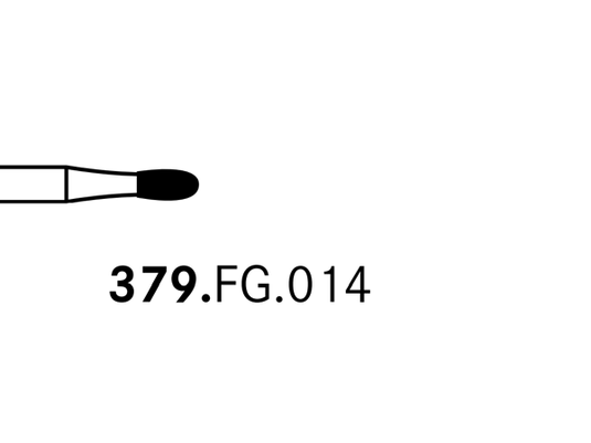 Komet 379.FG.014 Diamond Preparation Bur
