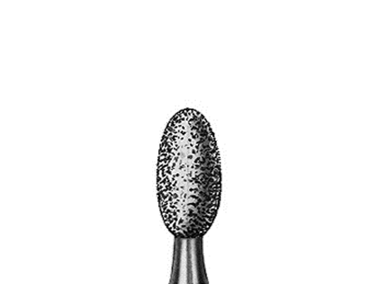 Komet 6379 Egg Diamond Preparation Bur