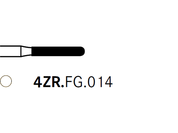 Load image into Gallery viewer, Komet 4ZR.FG.014 Diamond Bur