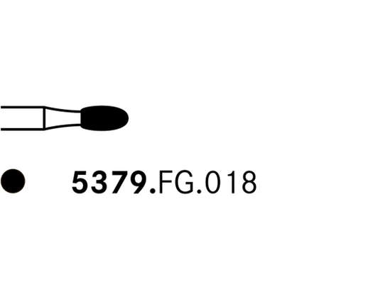Komet 5379.FG.018 Diamond Bur