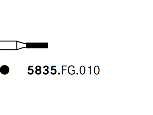 Load image into Gallery viewer, Komet 5835.FG.010 Diamond Bur