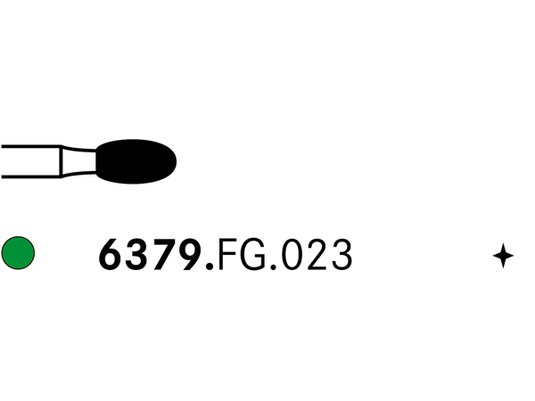 Komet 6379.FG.023 Diamond Bur