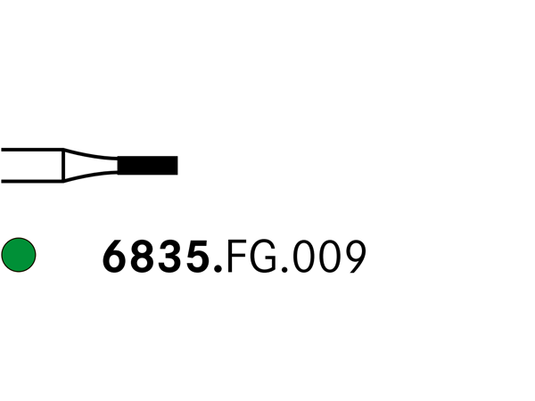 Komet 6835.FG.009 Diamond Bur