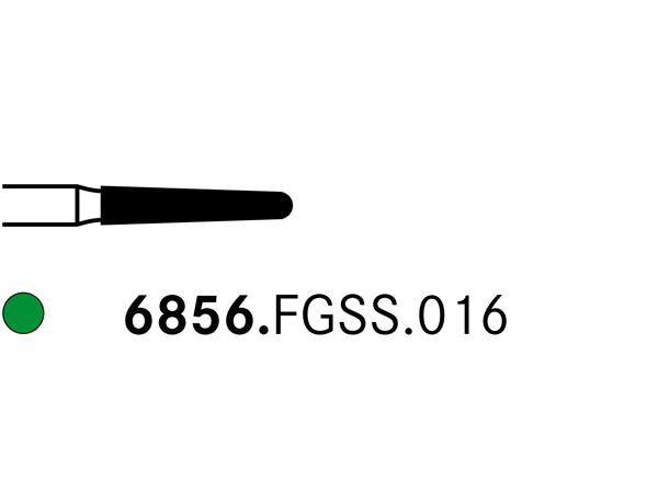 Load image into Gallery viewer, Komet 6856.FGSS.016 Diamond Bur