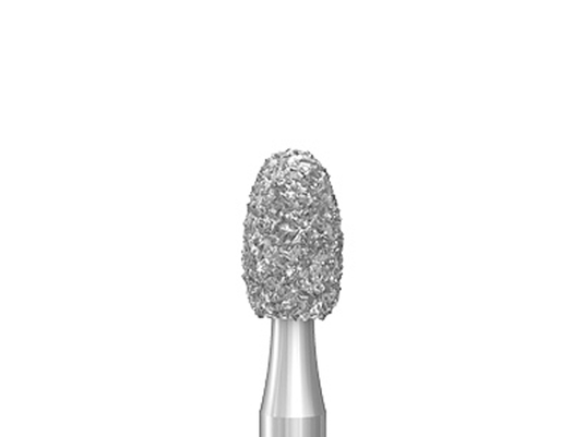 Komet 379XC Egg/Occlusal Deep Purple Diamond Preparation Bur