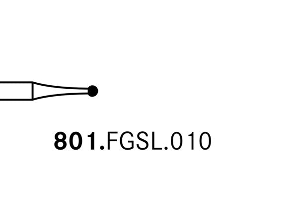 Load image into Gallery viewer, Komet 801.FGSL.010 Diamond Preparation Bur
