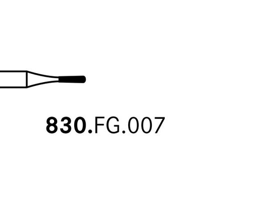 Komet 830.FG.007 Diamond Preparation Bur