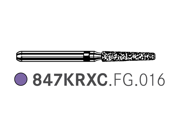 Chargez l'image dans la visionneuse de la galerie, Komet 847KRXC.FG.016 Deep Purple Diamond Bur