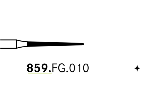 Komet 859.FG.010 Diamond Bur