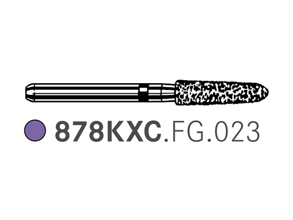 Load image into Gallery viewer, Komet 878KXC.FG.023 Diamond Bur