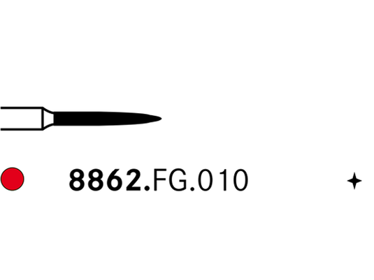 Komet 8862.FG.010 Diamond Bur
