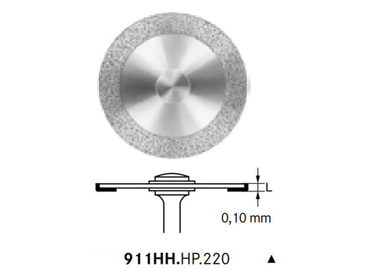 Komet 911HH.HP.220 Diamond IPR Disc