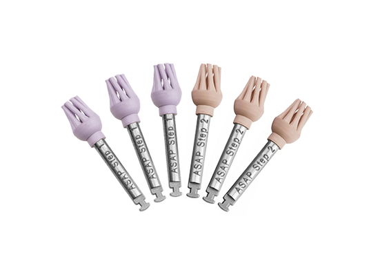 Clinician's Choice ASAP Diamond Brushes 6-Pack
