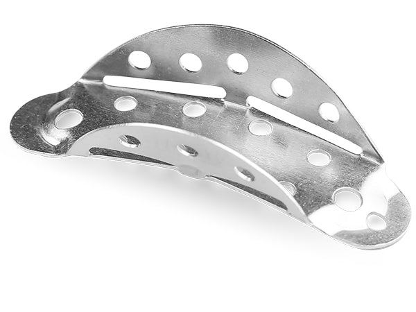 Load image into Gallery viewer, Clinician's Choice TempTray Metal Temporary Impression Tray Posterior side view
