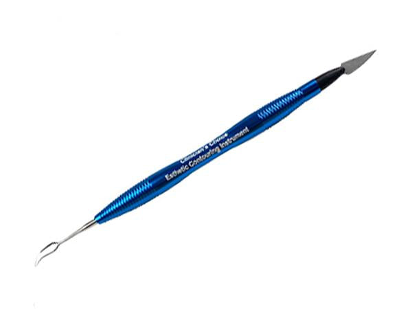 Load image into Gallery viewer, Clinician&#39;s Choice Esthetic Blue Contouring Instrument
