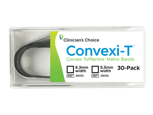 Clinician's Choice Convex Tofflemire Matrix Bands Convexi-T Kit