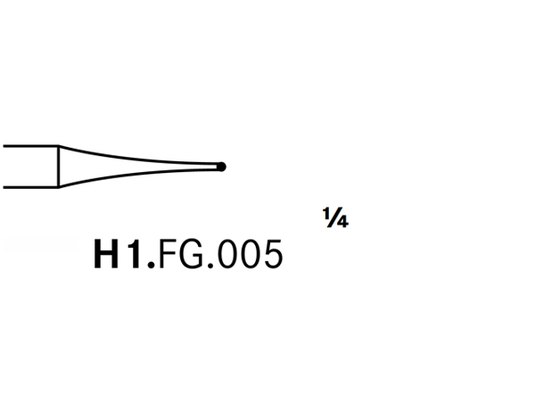 Komet H1.FG.005 Carbide Bur