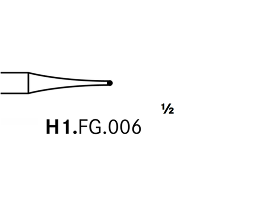 Komet H1.FG.006 Carbide Bur