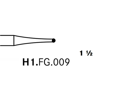 Komet H1.FG.009 Carbide Bur