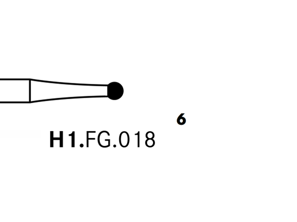 Load image into Gallery viewer, Komet H1.FG.018 Carbide Bur
