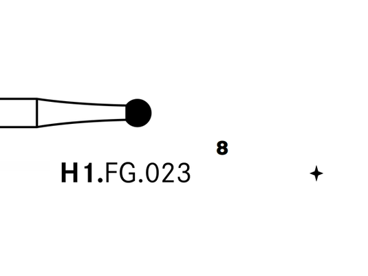 Komet H1.FG.023 Carbide Bur