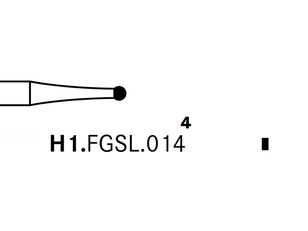 Load image into Gallery viewer, Komet H1.FGSL.014 Carbide Bur