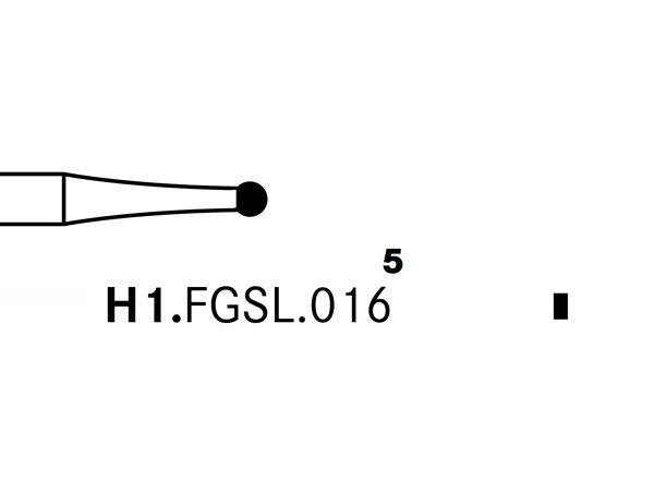 Load image into Gallery viewer, Komet H1.FGSL.016 Carbide Bur