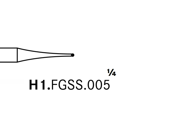 Load image into Gallery viewer, Komet H1.FGSS.005 Carbide Bur