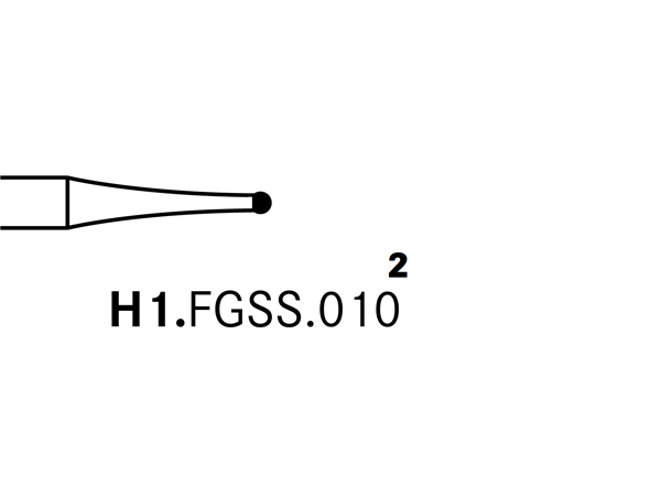 Load image into Gallery viewer, Komet H1.FGSS.010 Carbide Bur