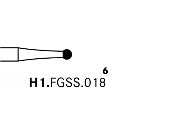 Load image into Gallery viewer, Komet H1.FGSS.018 Carbide Bur